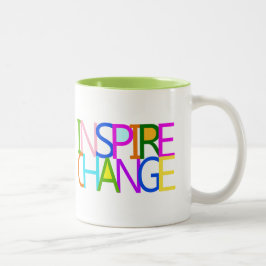 CANECA DE CAFÉ EM DOIS TONS INSPIRE A MUDANÇA