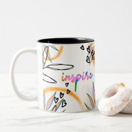 Caneca De Café Em Dois Tons Inspire - Mug