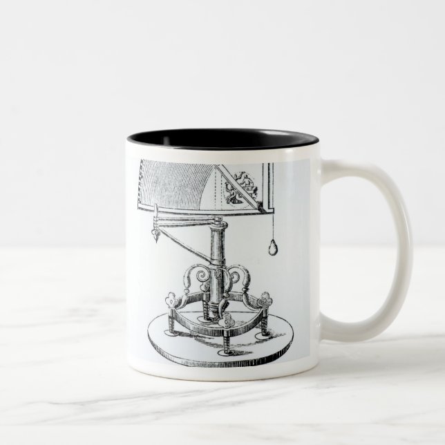 Caneca De Café Em Dois Tons Instrumentos astronômicos (Direita)