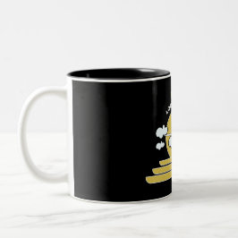 Caneca De Café Em Dois Tons Instrutor Voador | Escola de Voo | FORMANDO | Pro