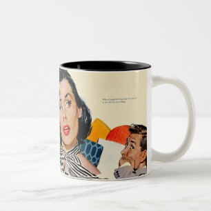 Caneca De Café Em Dois Tons Insulto da senhora Ser