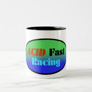 Caneca De Café Em Dois Tons Interior da equipe AFR MegaTeacup w/black