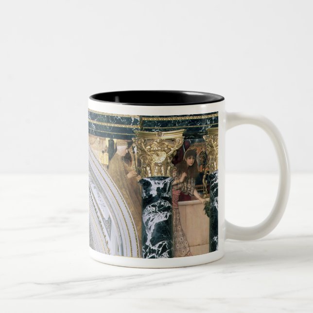 Caneca De Café Em Dois Tons Interior do museu de Kunsthistorisches (Direita)