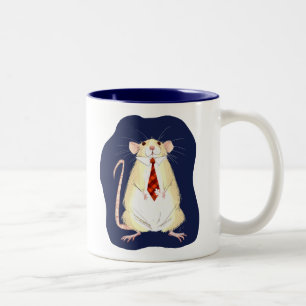 Caneca De Café Em Dois Tons Internashunice Marty Mouse CEO mug