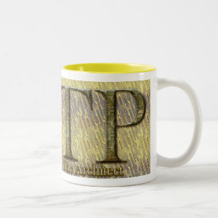 Caneca De Café Em Dois Tons INTPmug