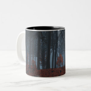 Caneca De Café Em Dois Tons Inverno deixa mug