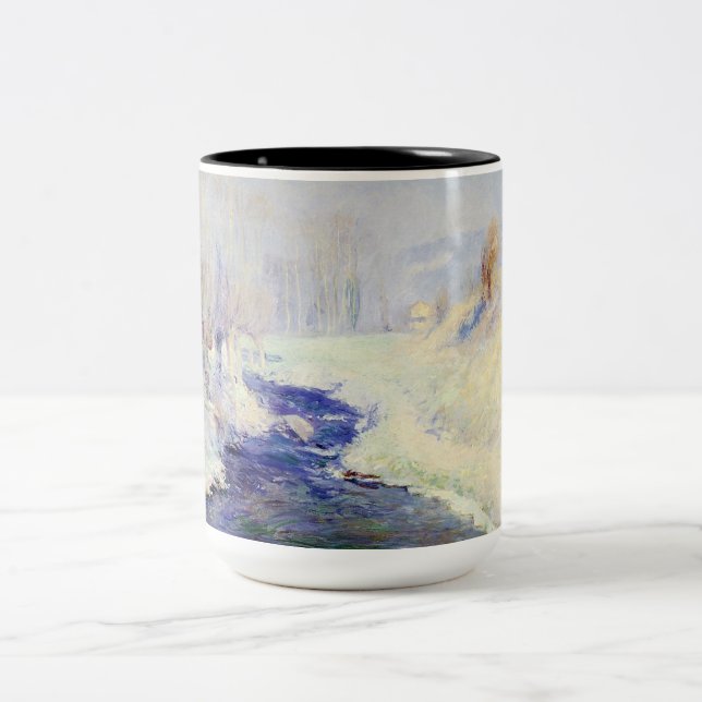 Caneca De Café Em Dois Tons Inverno (por Cara de Rosa) (Centro)