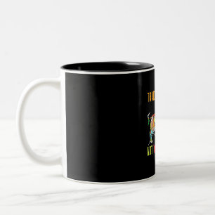 Caneca De Café Em Dois Tons Investidor transfira seu plano