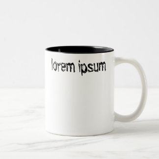 Caneca De Café Em Dois Tons Ipsum de Lorem