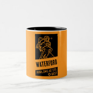 Caneca De Café Em Dois Tons Irish Hurling Sport