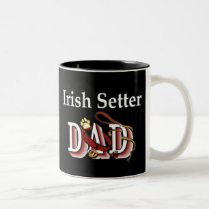 Caneca De Café Em Dois Tons Irish Setter Pai Mug