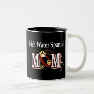 Caneca De Café Em Dois Tons Irish Water Spaniel Mom Mug
