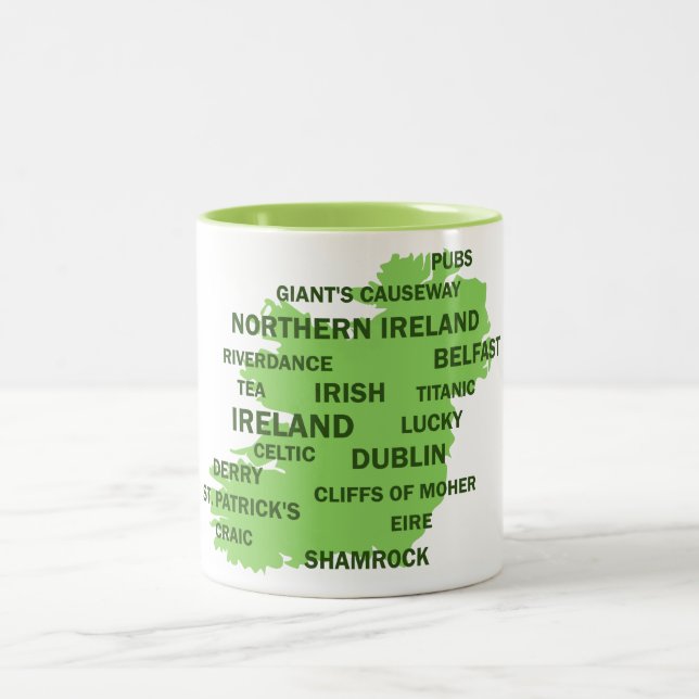 Caneca De Café Em Dois Tons Irlanda (Centro)