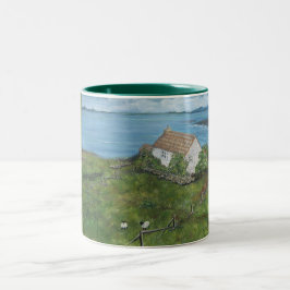 Caneca De Café Em Dois Tons Irlandês, Caneca, Irlanda