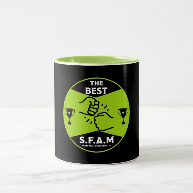 Caneca De Café Em Dois Tons Irmã De Outro Senhor (Centro)