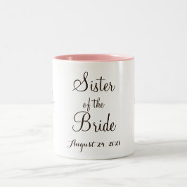 Caneca De Café Em Dois Tons Irmã do Copo Bride