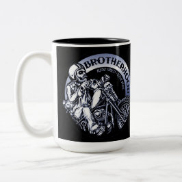 Caneca De Café Em Dois Tons Irmandade Biker