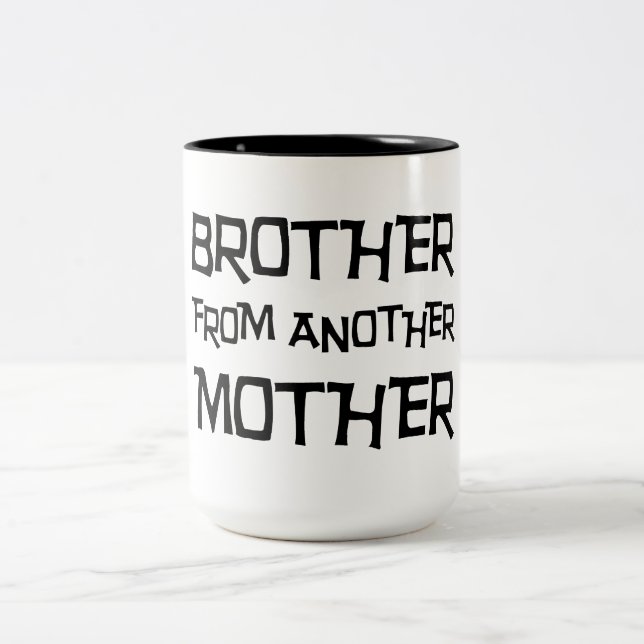 Caneca De Café Em Dois Tons Irmão De Outra Mãe (Centro)