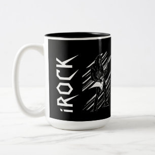 Caneca De Café Em Dois Tons iROCK