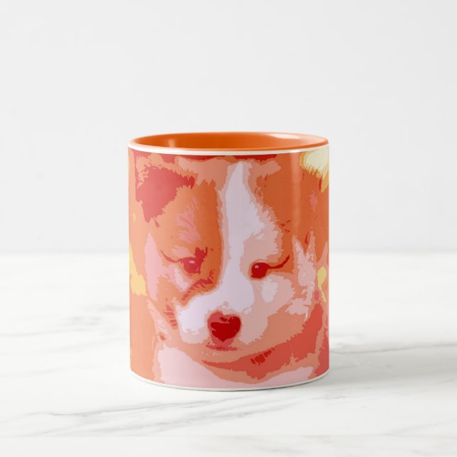 Caneca De Café Em Dois Tons Islandhund (Centro)