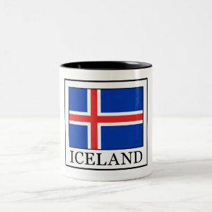 Caneca De Café Em Dois Tons Islândia