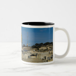 Caneca De Café Em Dois Tons Israel, Jerusalém, Cúpula da Rocha
