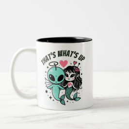 Caneca De Café Em Dois Tons Isso é o que está acontecendo no Underwater Love
