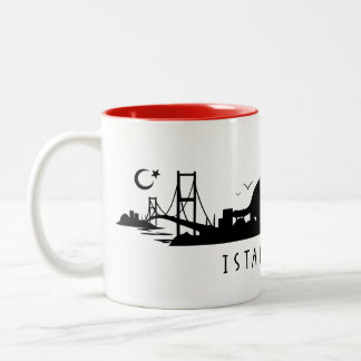 Caneca De Café Em Dois Tons Istambul Kittens Mug