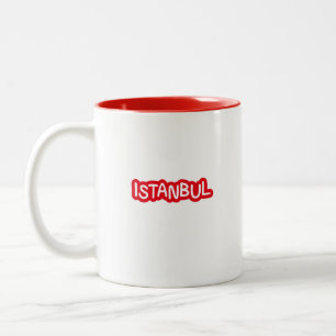 Caneca De Café Em Dois Tons Istambul Mug