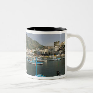Caneca De Café Em Dois Tons ITÁLIA, Campânia, (Baía de Nápoles), ISCHIA, F