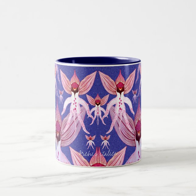 Caneca De Café Em Dois Tons Italica de Orchis (Centro)
