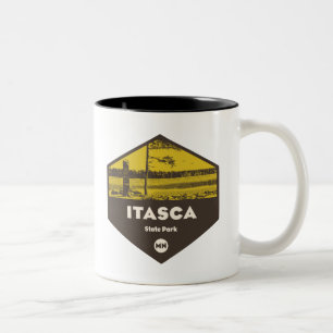 Caneca De Café Em Dois Tons Itasca State Park Minnesota