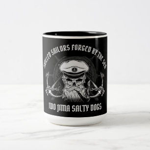 CANECA DE CAFÉ EM DOIS TONS IWO JIMA SKILLED SAILORS/CÃES SALGADOS