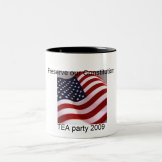 Caneca De Café Em Dois Tons j0400667, tea party 2009, preservam nosso