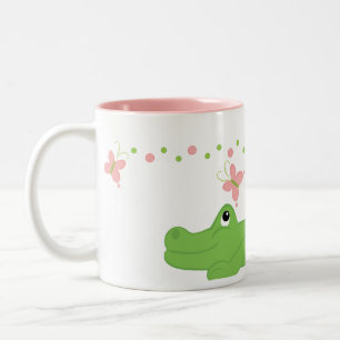 Caneca De Café Em Dois Tons Jacaré feminino
