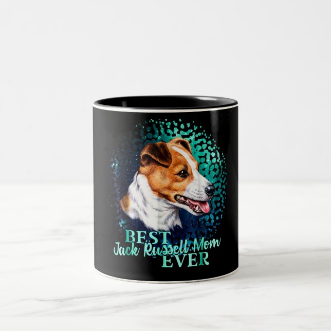 Caneca De Café Em Dois Tons Jack Russell Terrier Coffee Mug De Dois Toneladas (Centro)