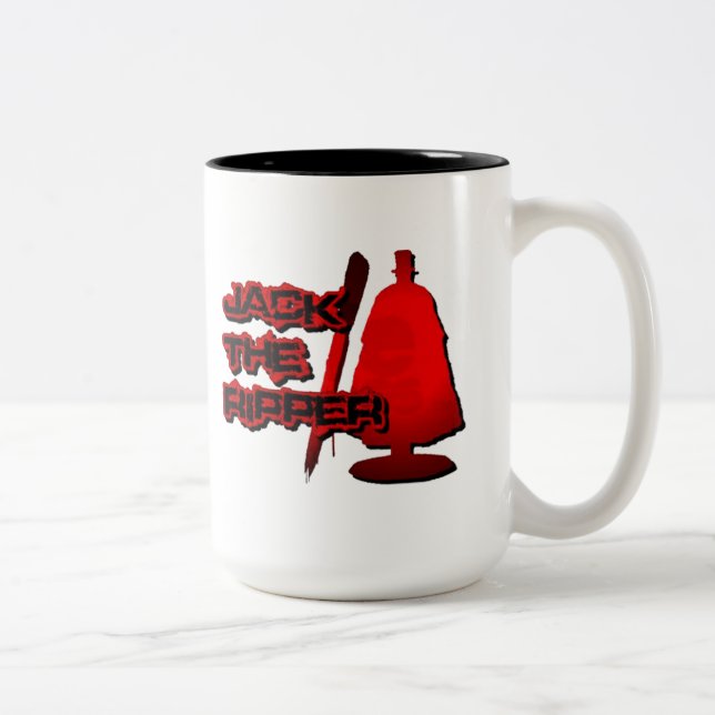 Caneca De Café Em Dois Tons Jack the Ripper (Direita)