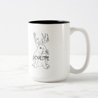 Caneca De Café Em Dois Tons Jackalope