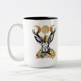 Caneca De Café Em Dois Tons Jackalope Mood Goddess Mug