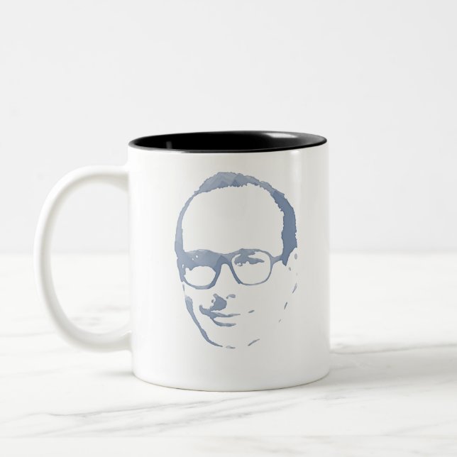 Caneca De Café Em Dois Tons Jacques chirac (Esquerda)