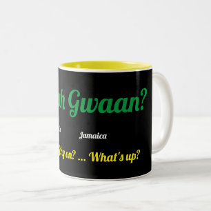 Caneca De Café Em Dois Tons Jamaican Jamaica Mug