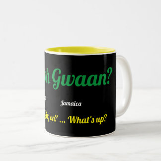 Caneca De Café Em Dois Tons Jamaican Jamaica Mug