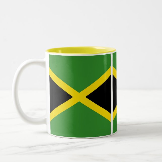 Caneca De Café Em Dois Tons Jamaican Vibes (Esquerda)