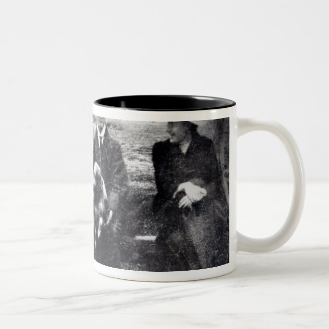 Caneca De Café Em Dois Tons James e Lytton Strachey com Thoby, Adrian (Direita)