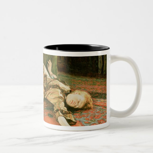 Caneca De Café Em Dois Tons James Jacques Joseph Tissot | abandonado (Direita)