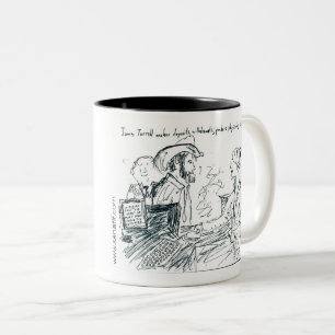 Caneca De Café Em Dois Tons James Turrell 1