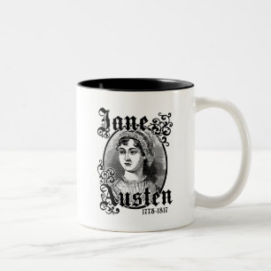 Caneca De Café Em Dois Tons Jane Austen