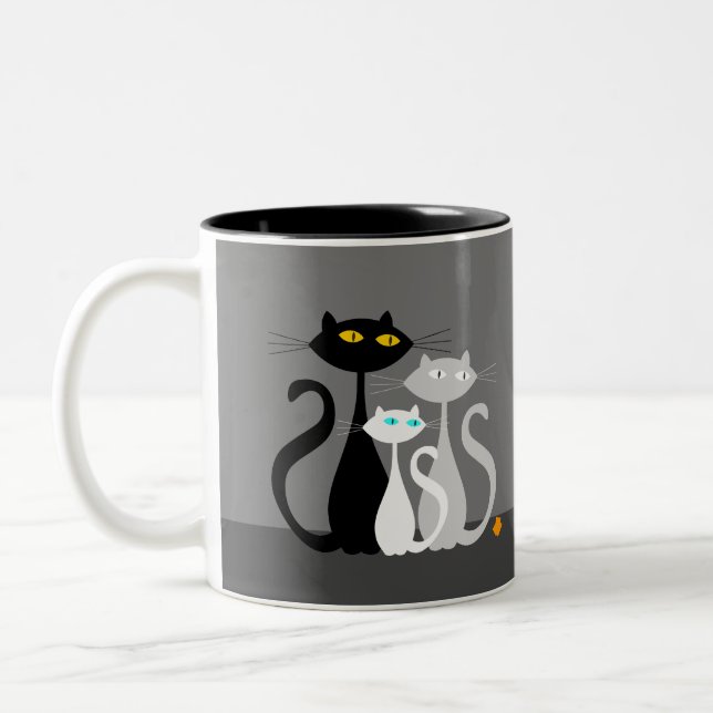 Caneca De Café Em Dois Tons Jantar Convite (Esquerda)