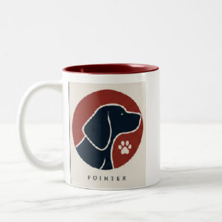 Caneca De Café Em Dois Tons japan pointer