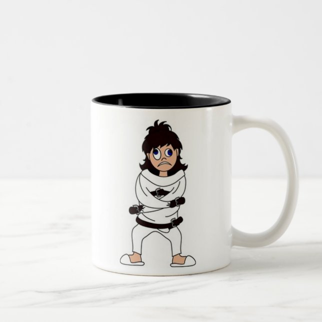 Caneca De Café Em Dois Tons Jaqueta reta (Direita)